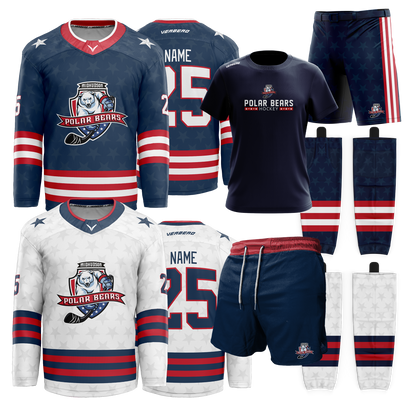 Mid Hudson Polar Bears Uniform + Workout Bundle Package