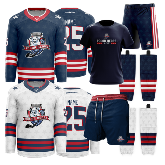 Mid Hudson Polar Bears Uniform + Workout Bundle Package
