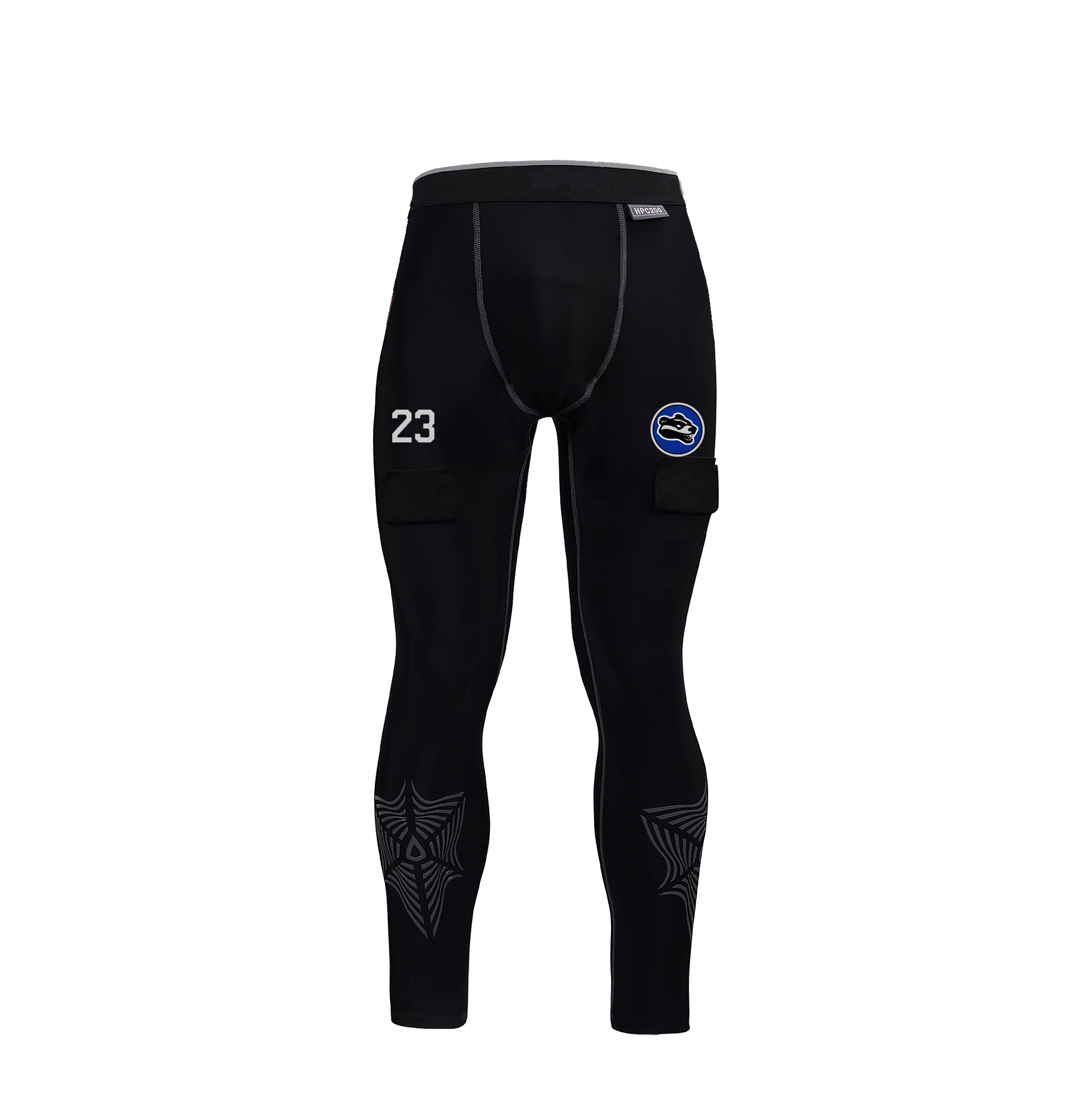 Upstate Badgers Boys Custom V Armor Protective Compression Pant