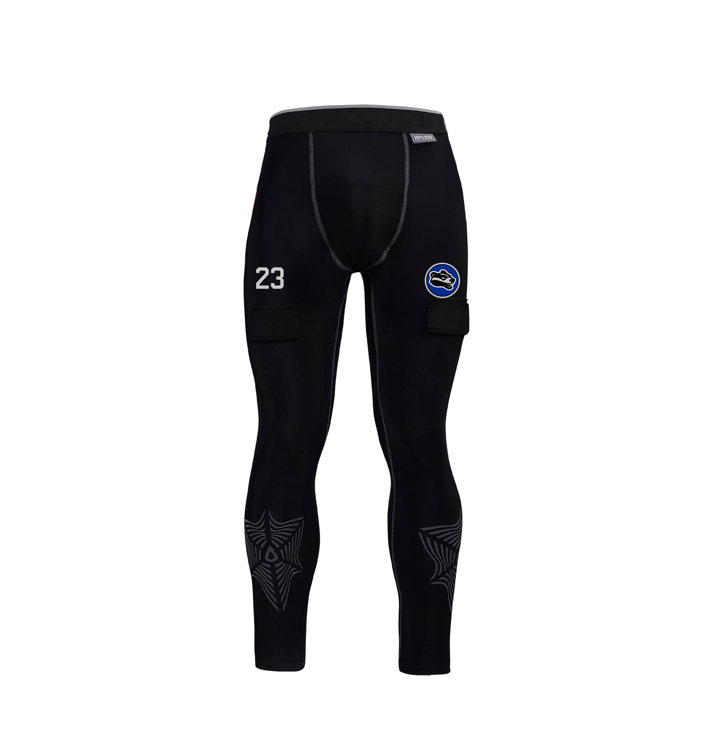 Upstate Badger Coaches Custom V Armor Protective Compression Pant