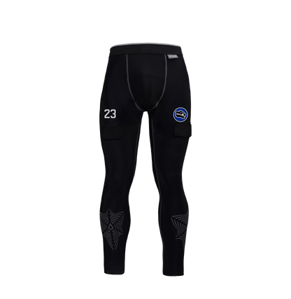 Upstate Badger Coaches Custom V Armor Protective Compression Pant