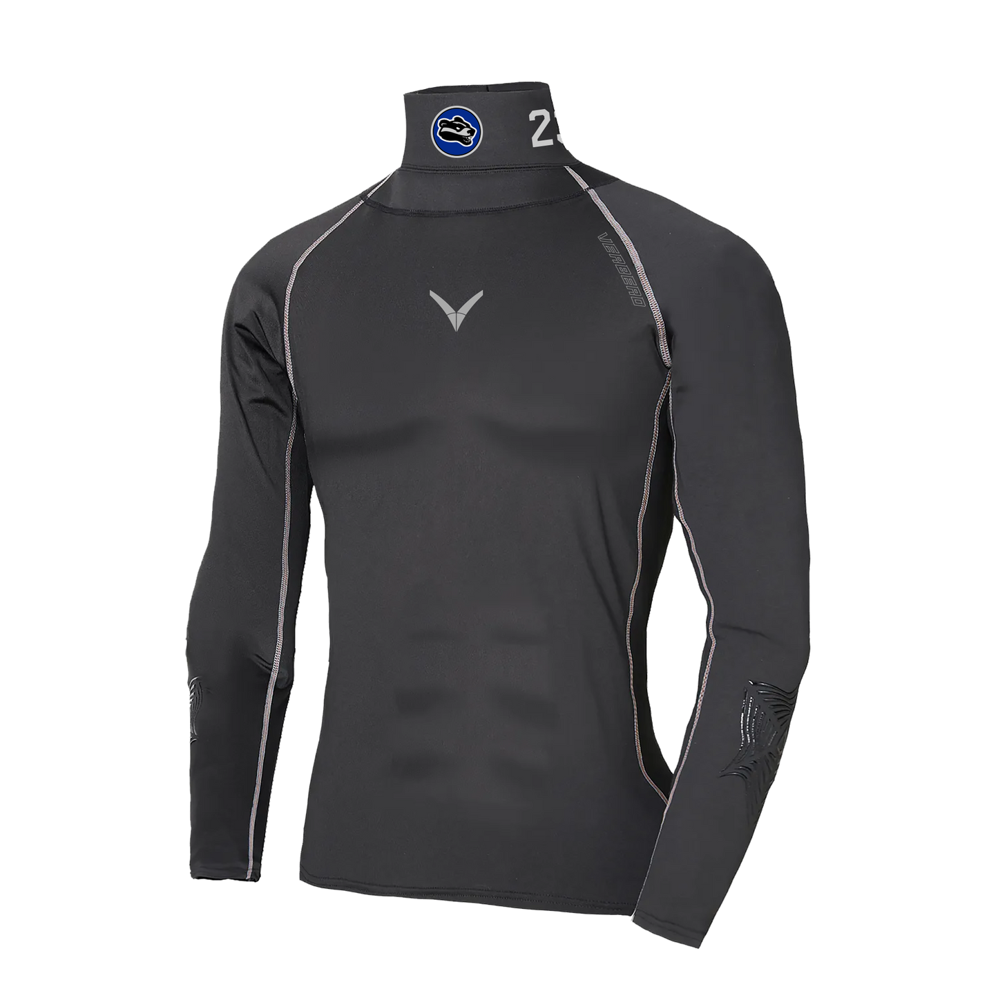 Upstate Badger Coaches Custom V Armor Protective Compression Shirt