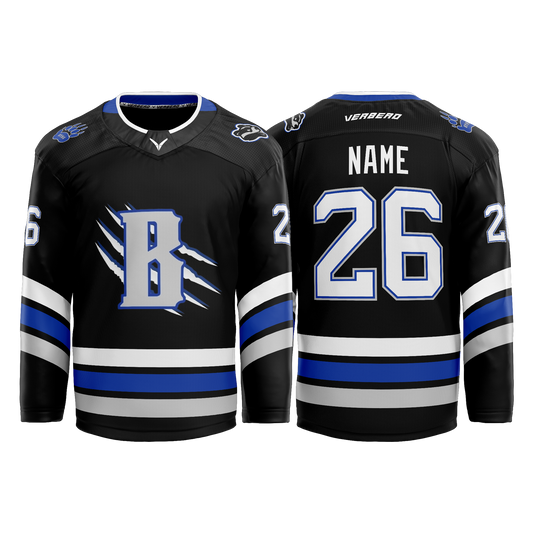 Upstate Badgers Girls Custom Sublimated Away Jersey