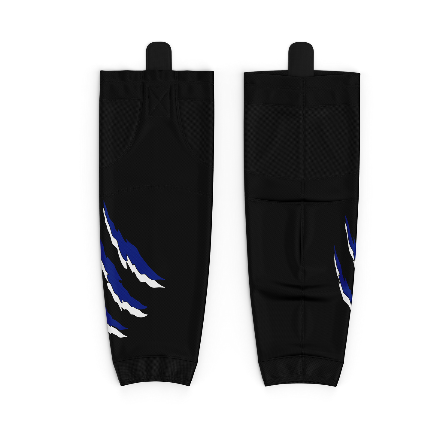 Upstate Badger Coaches Sublimated Away Hockey Sock