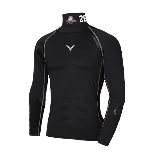 Mid-Hudson Polar Bears Custom V Armor Protective Compression Shirt