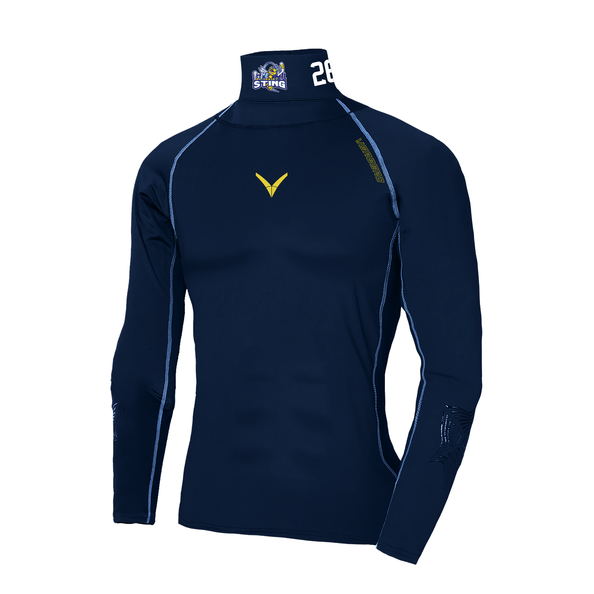 St. Louis Sting Custom V Armor Protective Compression Shirt