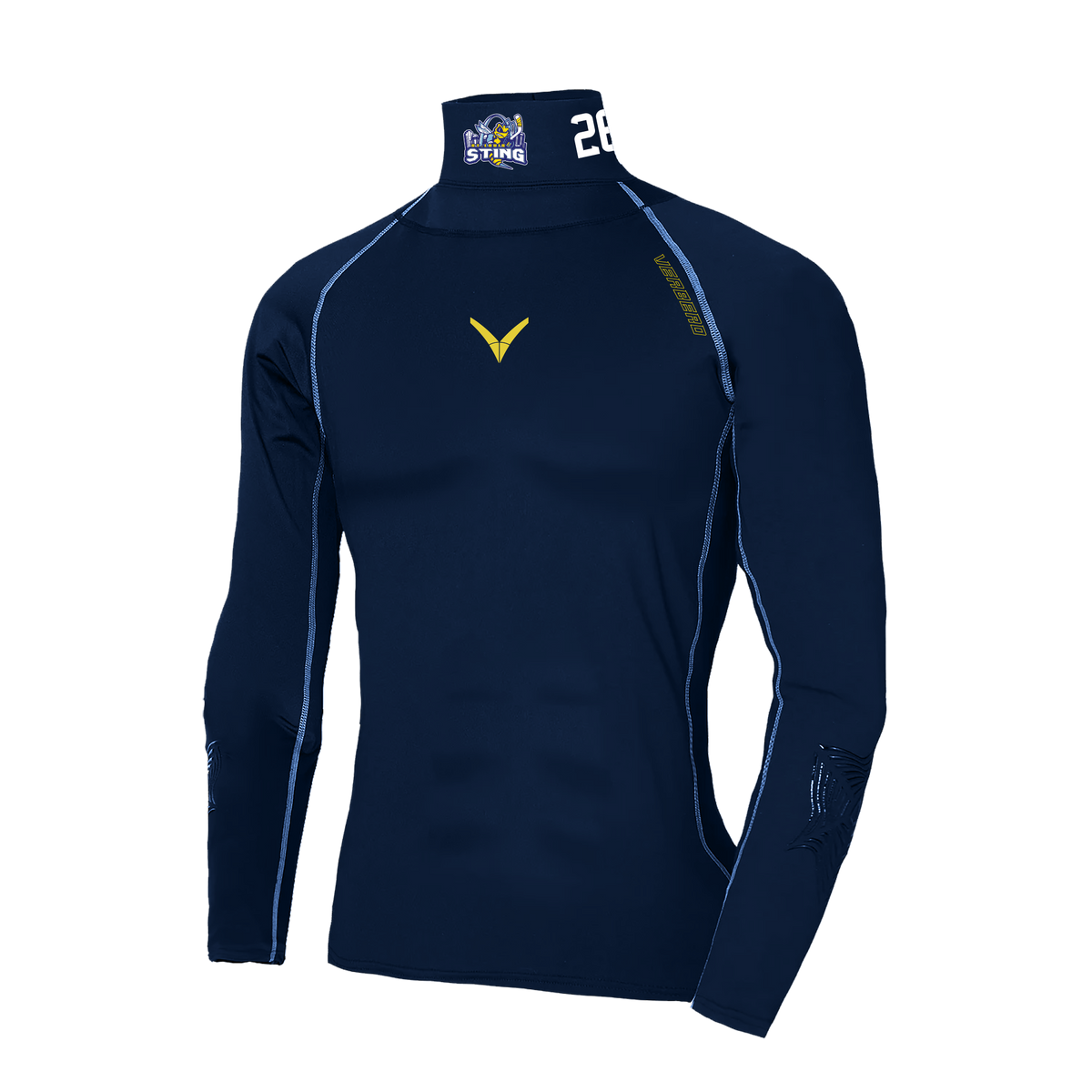 St. Louis Sting Custom V Armor Protective Compression Shirt