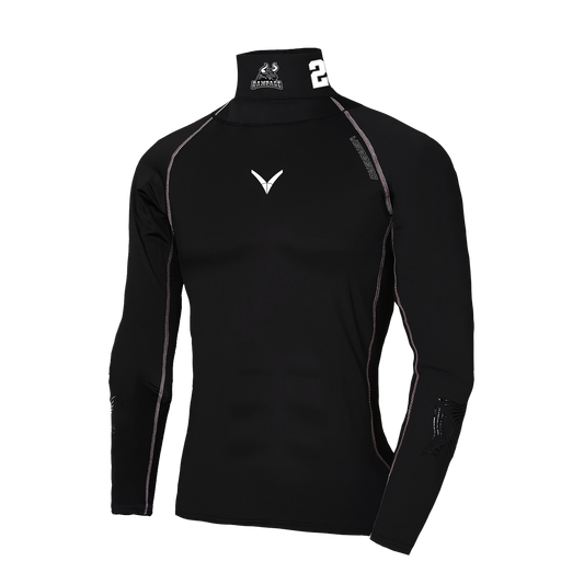 Rutherford Rampage Custom V Armor Protective Compression Shirt