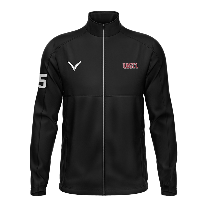 USN Black Warmup Jacket