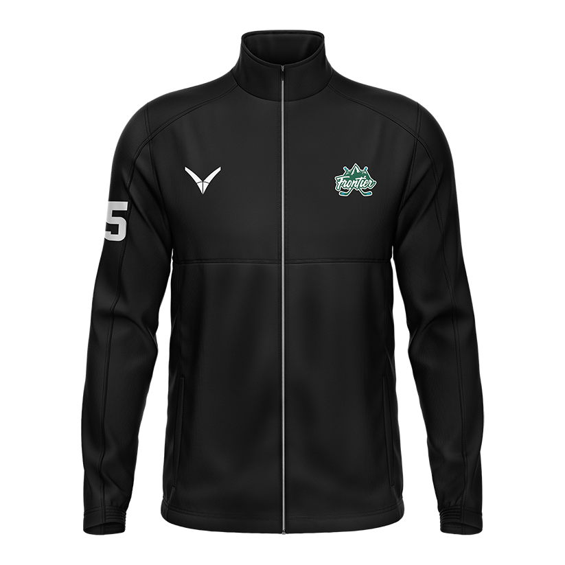 Frontier Airlines Black Warmup Jacket