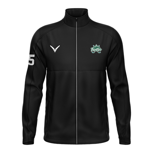 Frontier Airlines Black Warmup Jacket