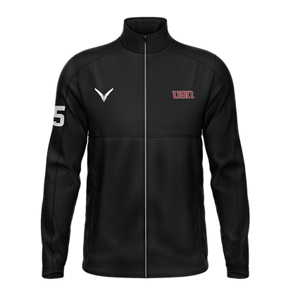 USN Black Warmup Jacket