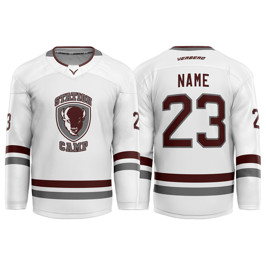 Station Camp Custom Hybrid White Jersey