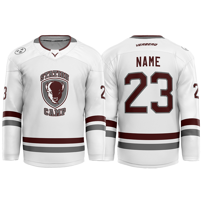 Station Camp Custom Hybrid White Jersey
