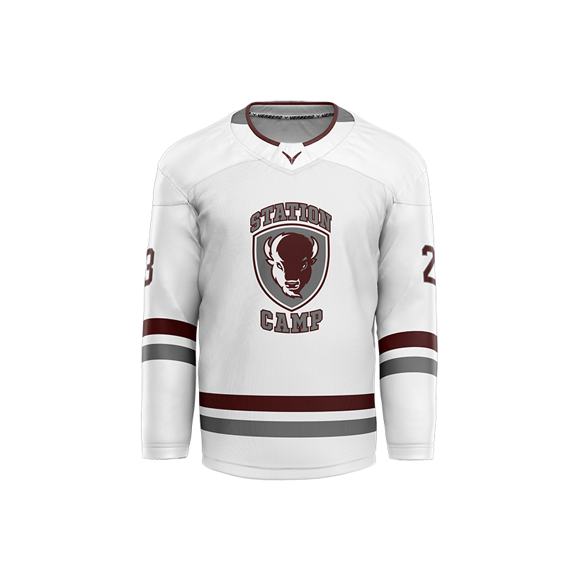 Station Camp Custom Hybrid White Jersey