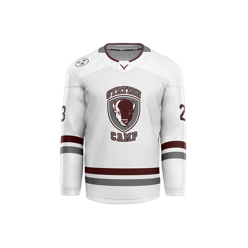 Station Camp Custom Hybrid White Jersey