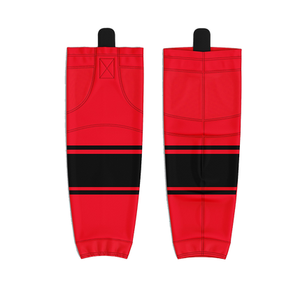 Trenton Trojans 2018 Custom Red Socks