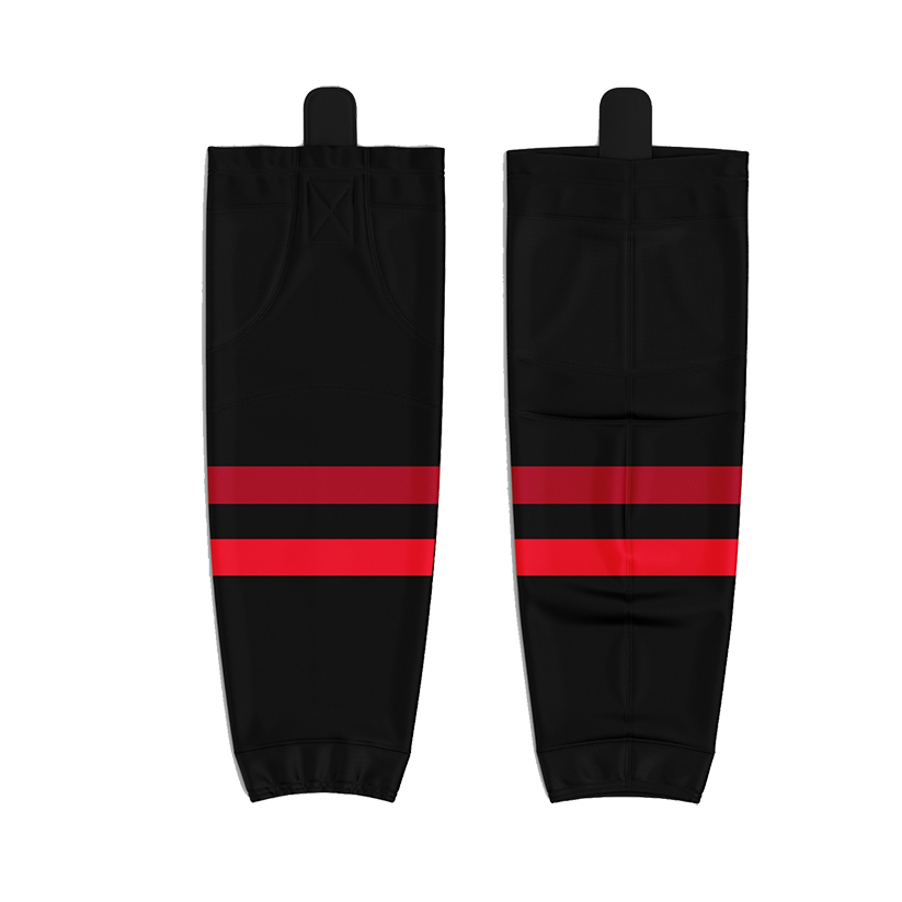 Trenton Trojans 2018 Custom Black Socks