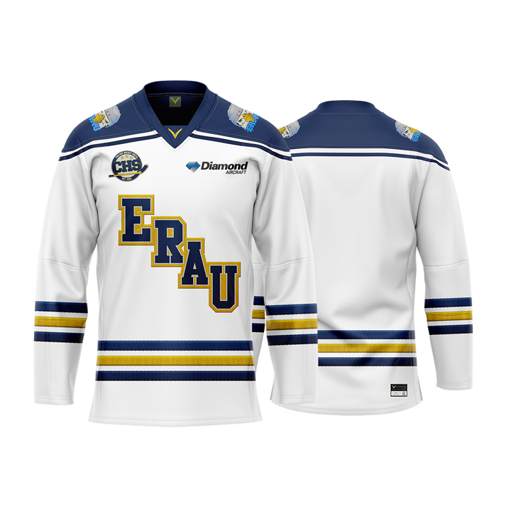 Embry Riddle White Sublimated Jersey