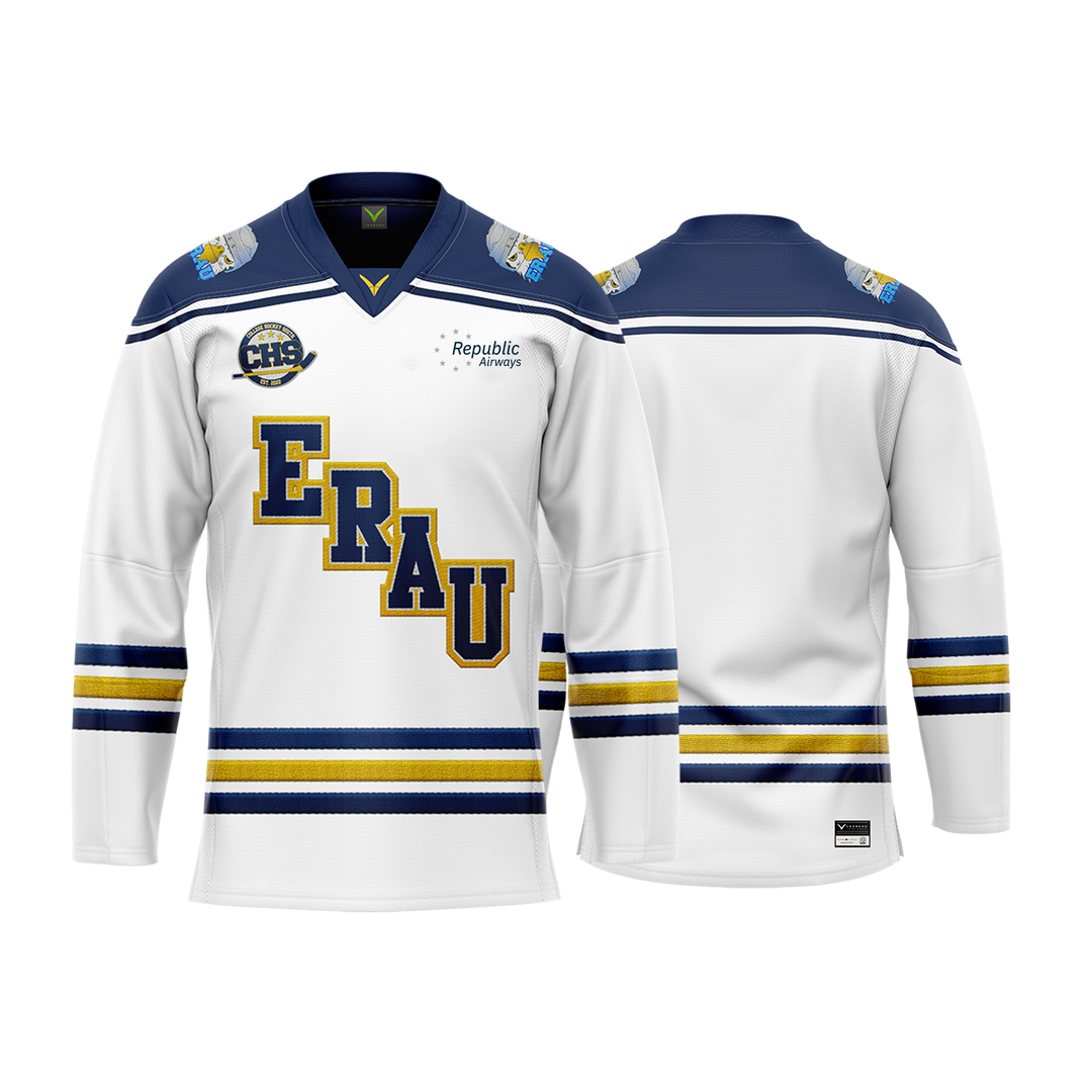 Embry Riddle White Sublimated Jersey