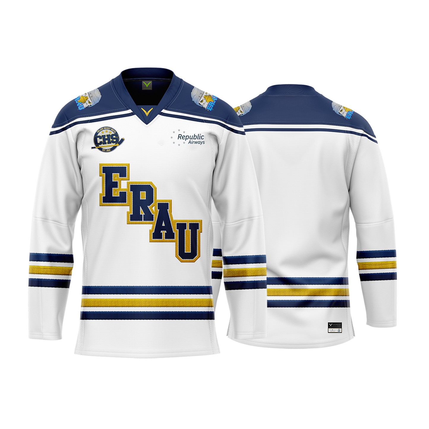 Embry Riddle White Sublimated Jersey