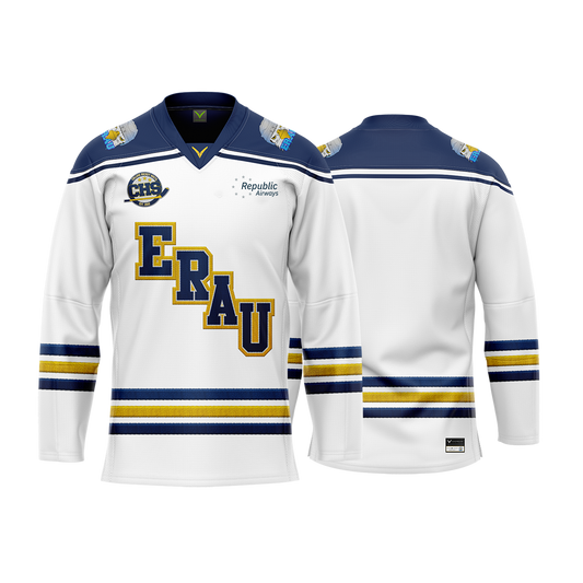 Embry Riddle White Sublimated Jersey