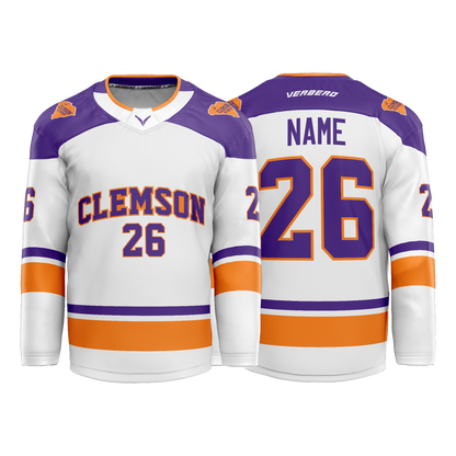 Clemson Custom Hybrid white Jersey