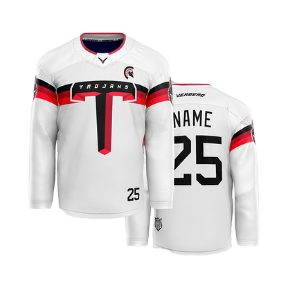 Trenton Trojans 2018 Custom Hybrid Home Jersey
