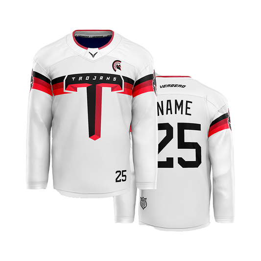 Trenton Trojans 2018 Custom Hybrid Home Jersey