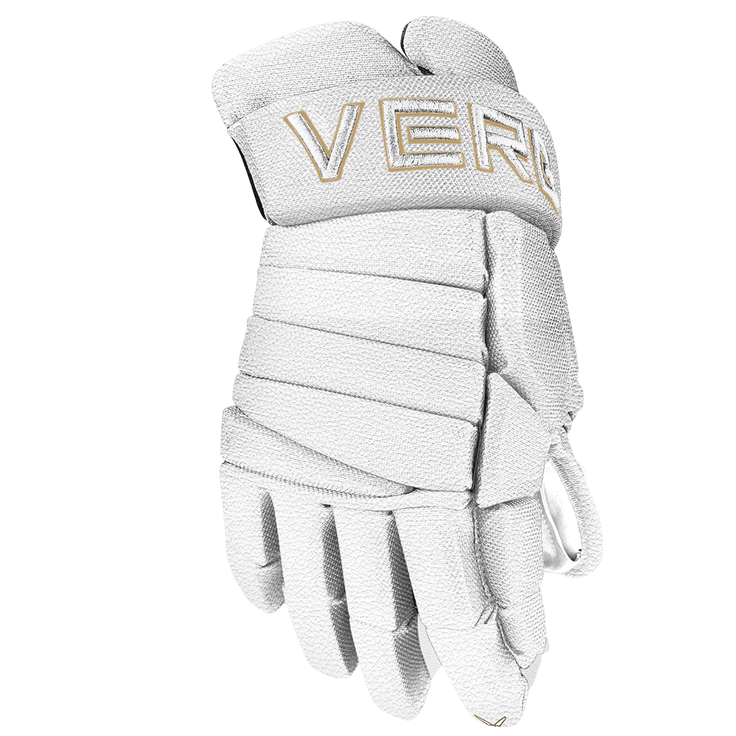 White "as Ice" Custom Mercury Pro Gloves