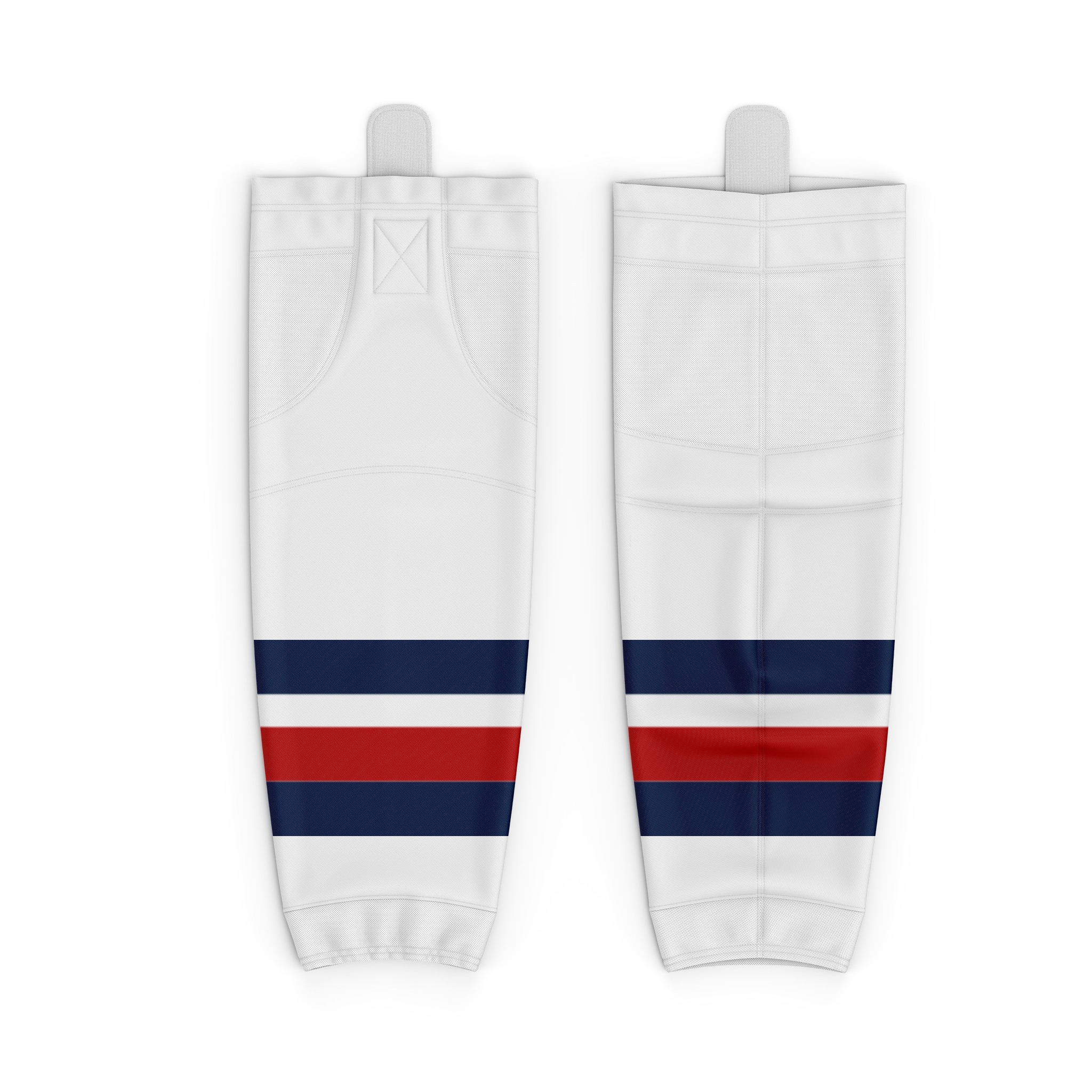 Nolensville Father/Son/Daughter Skate White Custom GameWear Socks