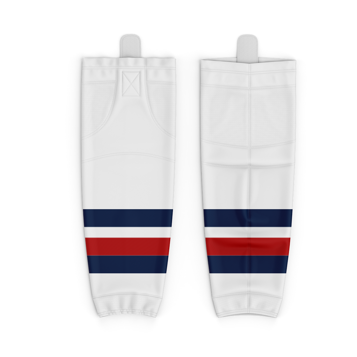 Nolensville Father/Son/Daughter Skate White Custom GameWear Socks