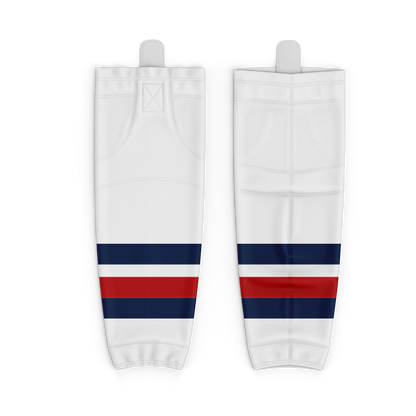 Nolensville Father/Son/Daughter Skate White Custom GameWear Socks