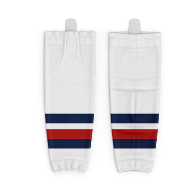 Nolensville Father/Son/Daughter Skate White Custom GameWear Socks