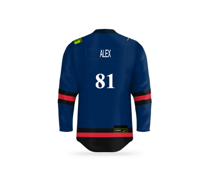 Back View - Custom Jersey - Verbero - Alex #81