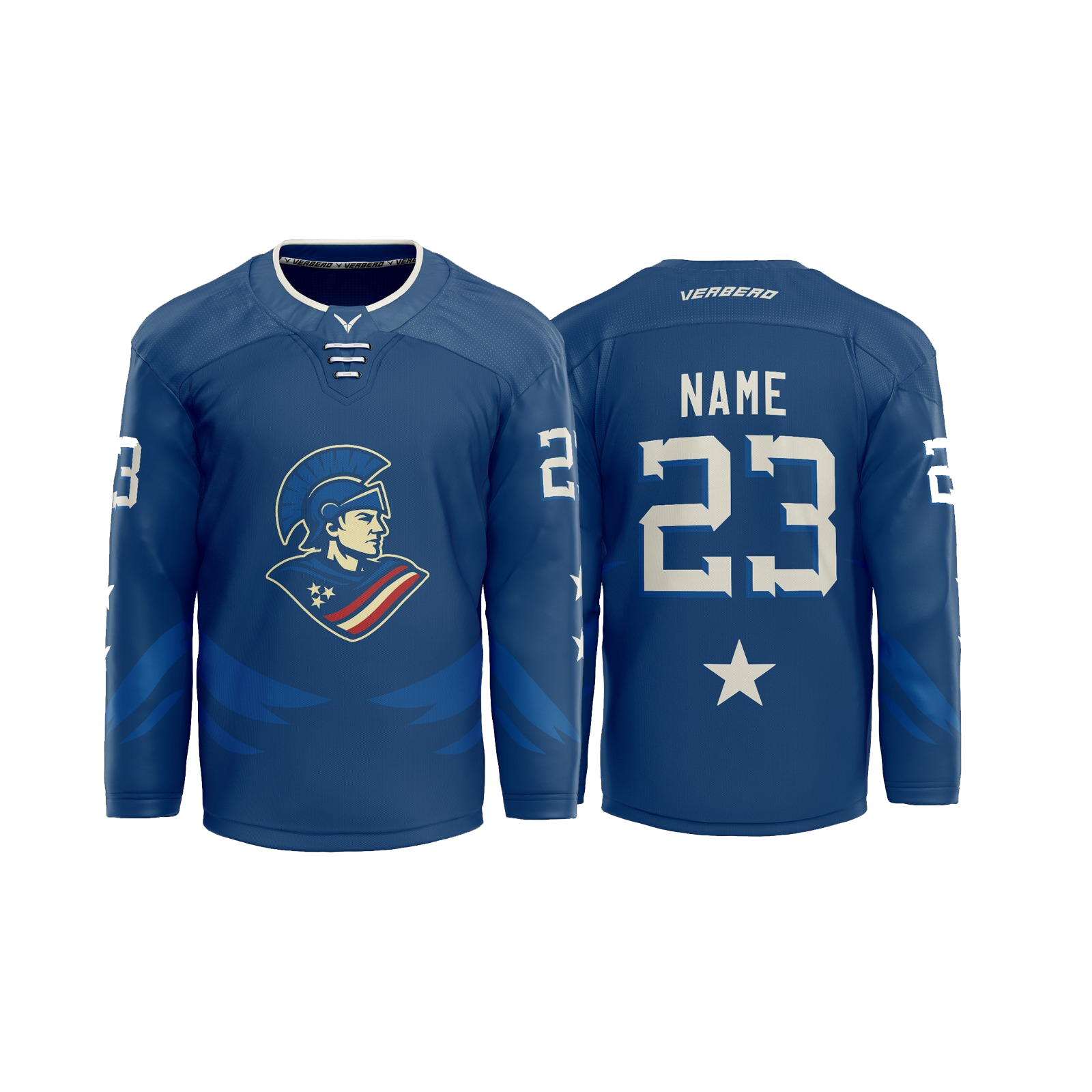 Page-Summit Custom Blue Sublimated Jersey