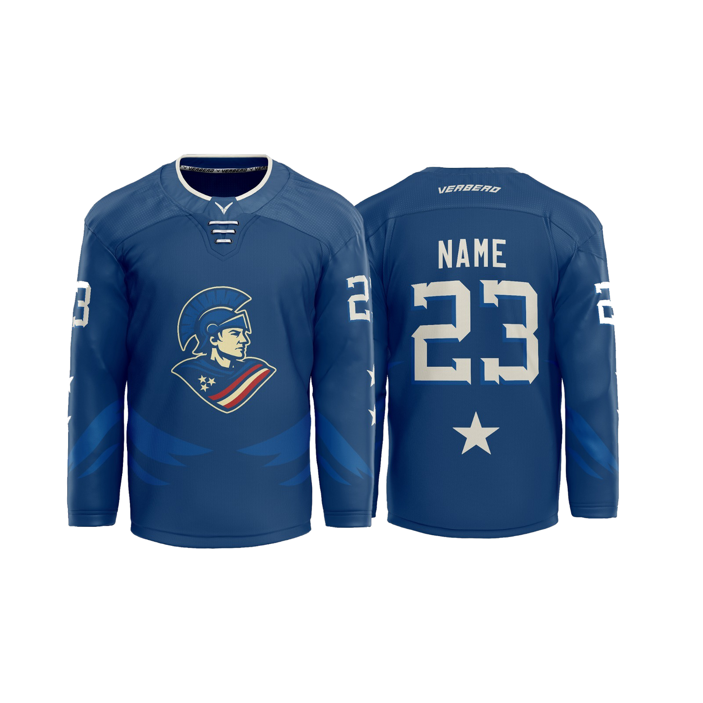 Page-Summit Custom Blue Sublimated Jersey