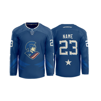 Page-Summit Custom Blue Sublimated Jersey