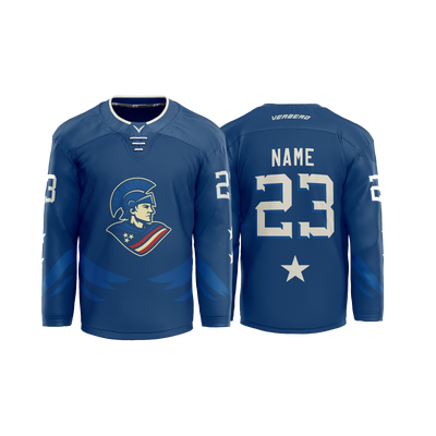Page-Summit Custom Blue Sublimated Jersey