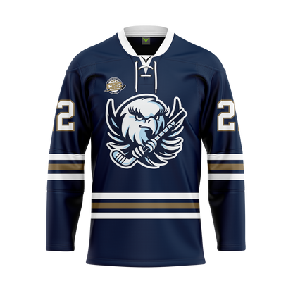 Georgia Southern Women's Blue Custom Sublimated Jersey