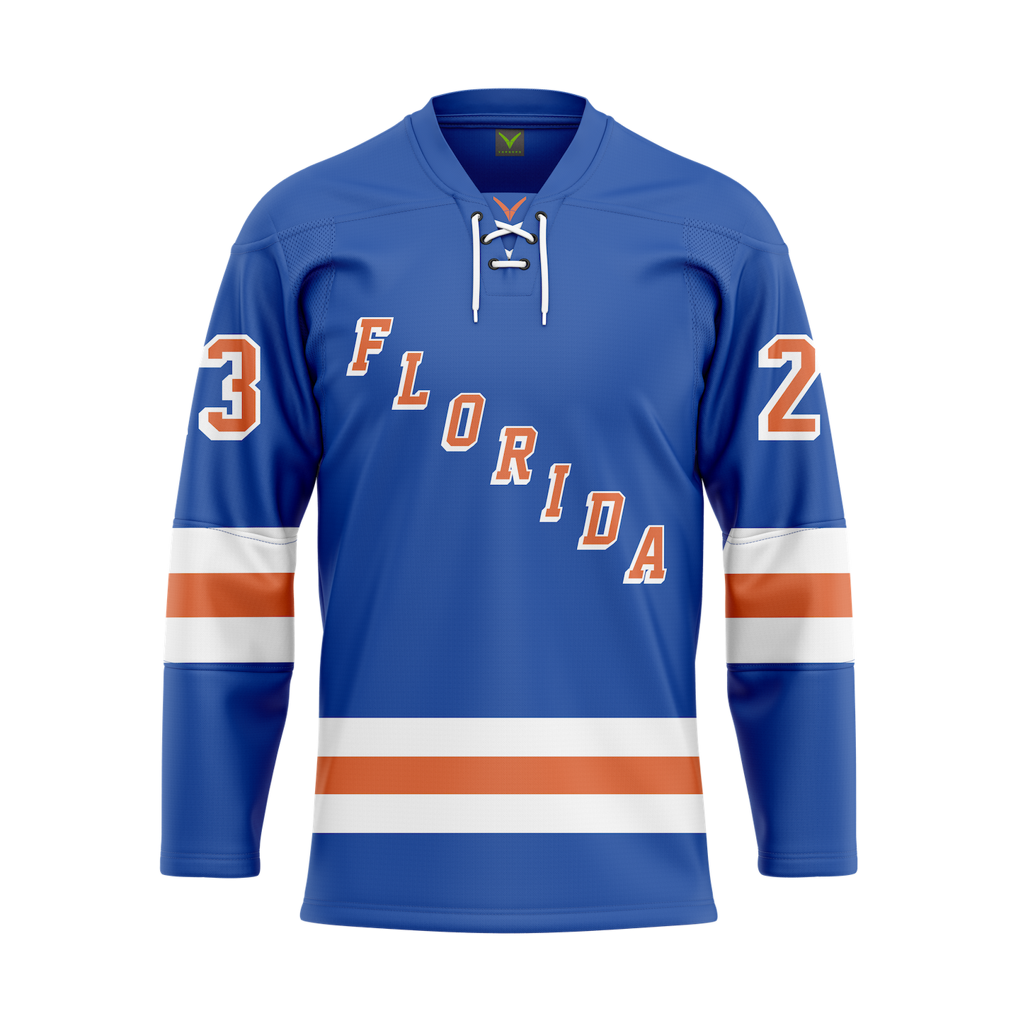 University Of Florida Blue Custom Sublimated Jersey