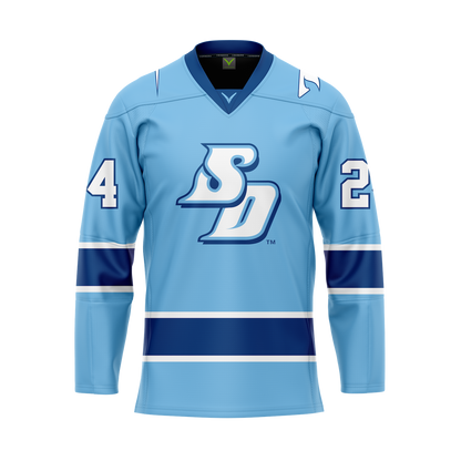 San Diego Authentic Hockey Jersey Customized