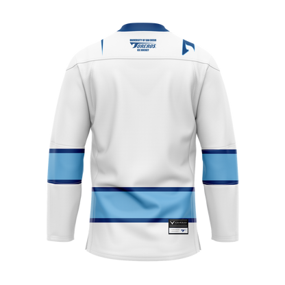 San Diego White Authentic Hockey Jersey
