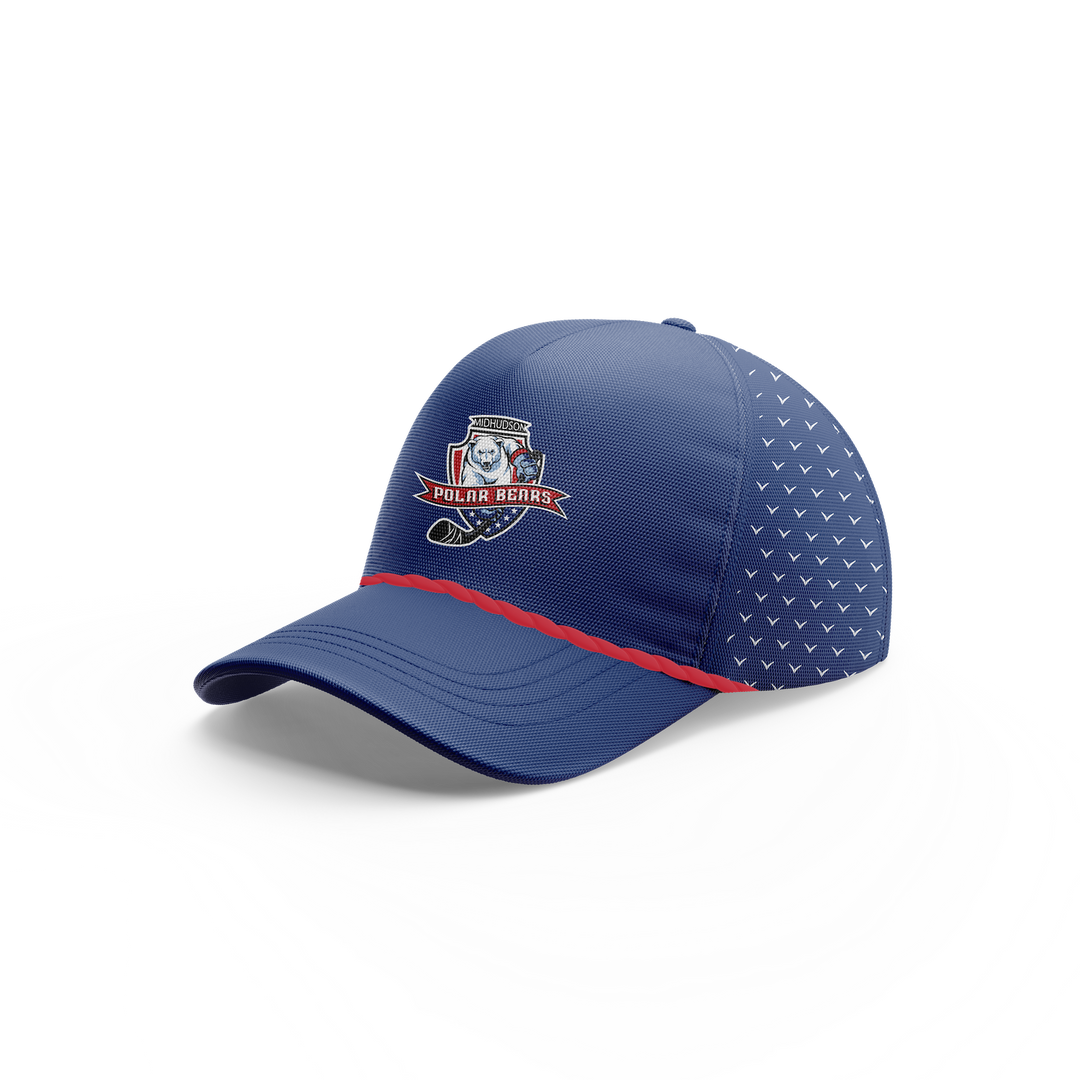 Mid Hudson Polar Bears Custom Rope Hat