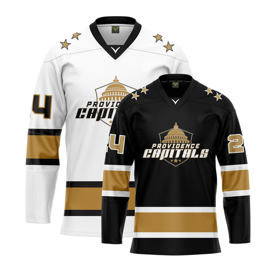 Providence Capitals Midgets Custom Sublimated Reversible Jersey