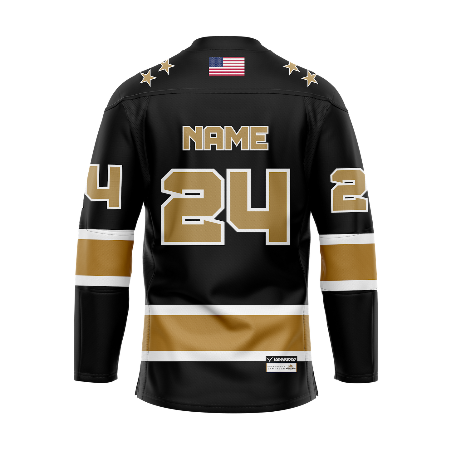Providence Capitals Youth Custom Tackle Twill Jersey