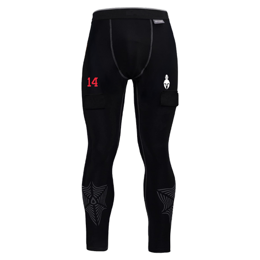 Trenton Trojans Custom V Armor Protective Compression Pant