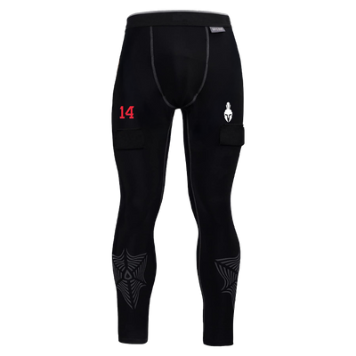 Trenton Trojans Custom V Armor Protective Compression Pant