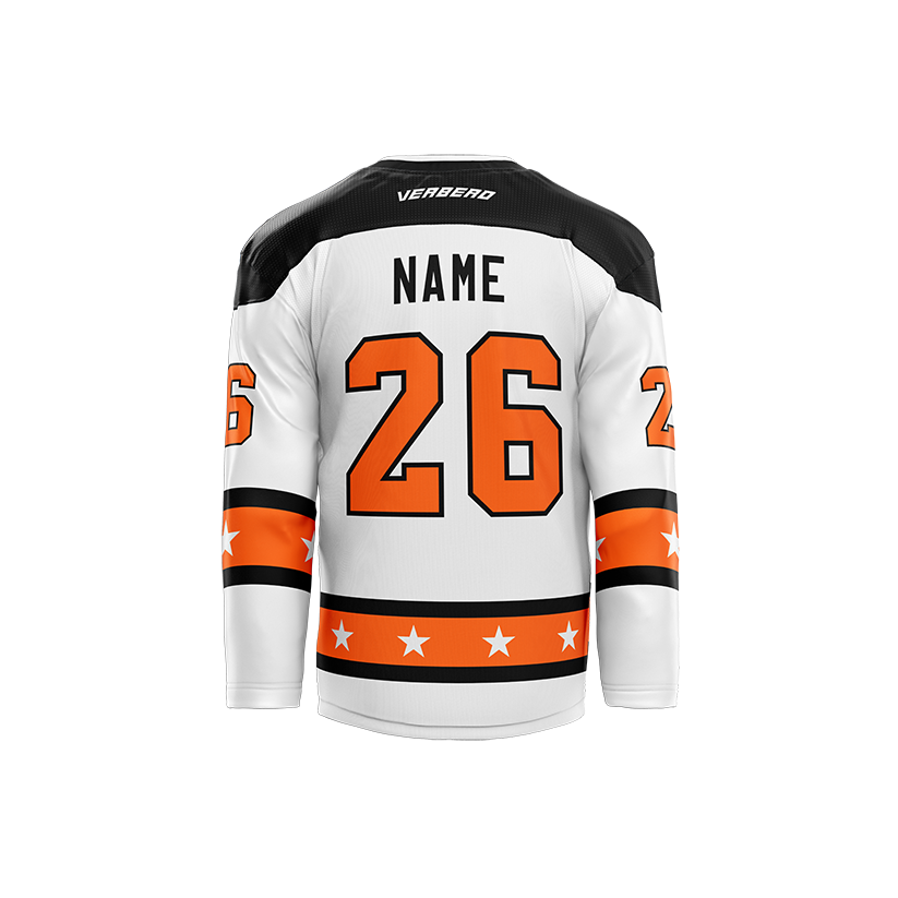 Howie Jennings Beer League Custom Hybrid White Jersey