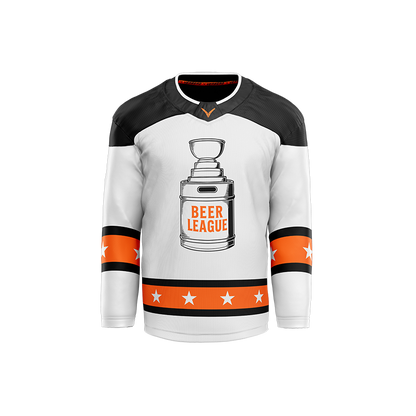 Howie Jennings Beer League Hybrid White Jersey